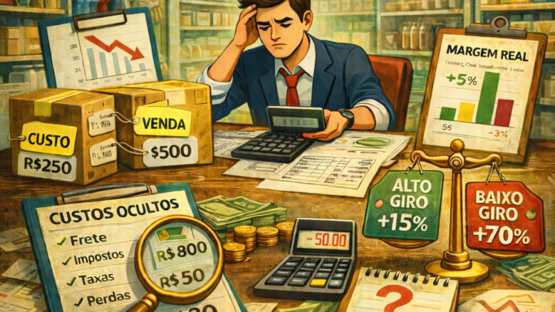 Precificação Inteligente: Você está realmente lucrando ou apenas trocando dinheiro?