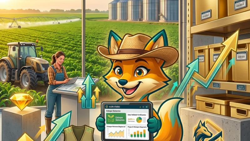 🌾 Do Campo ao Estoque: Como a Gestão Inteligente Protege sua Colheita