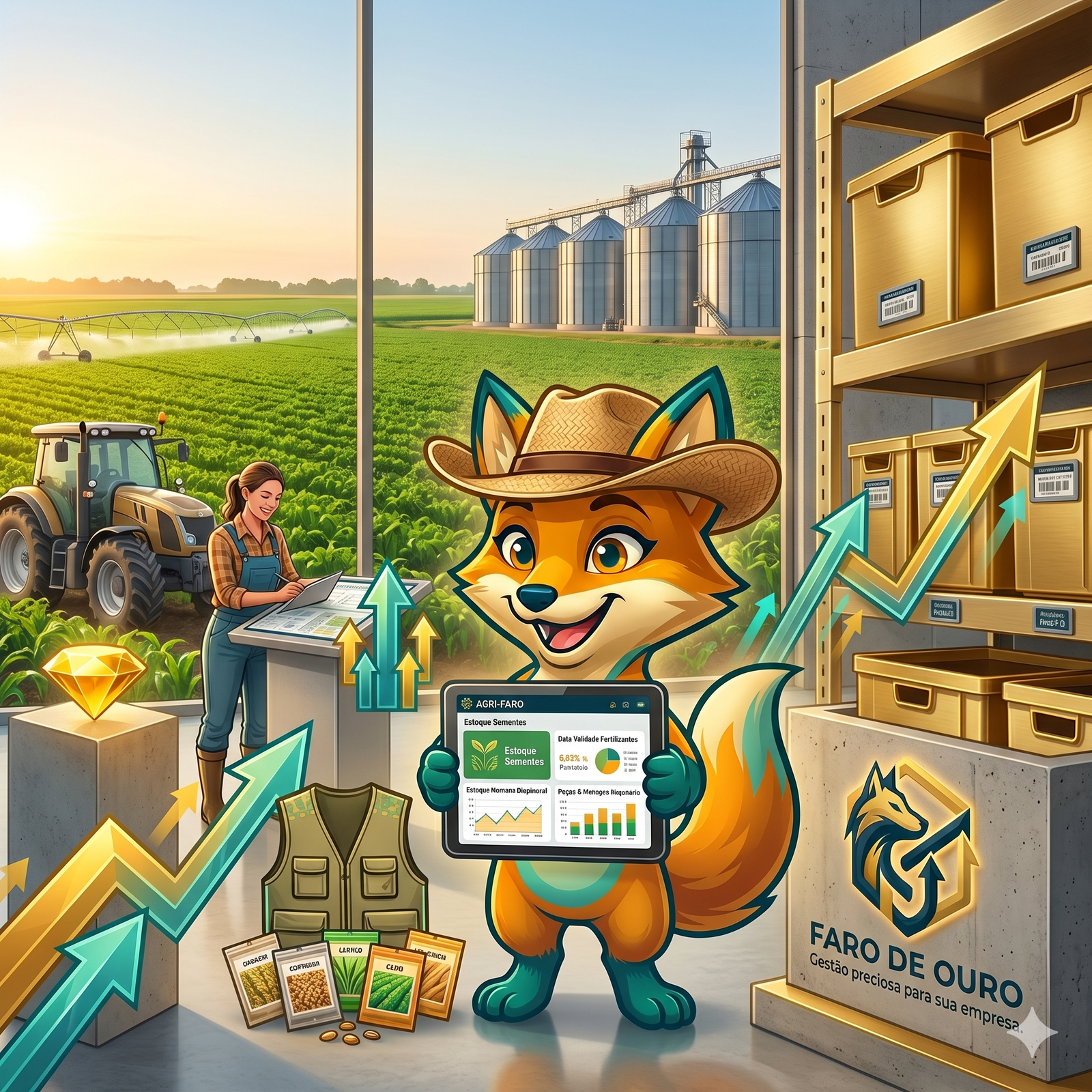 🌾 Do Campo ao Estoque: Como a Gestão Inteligente Protege sua Colheita